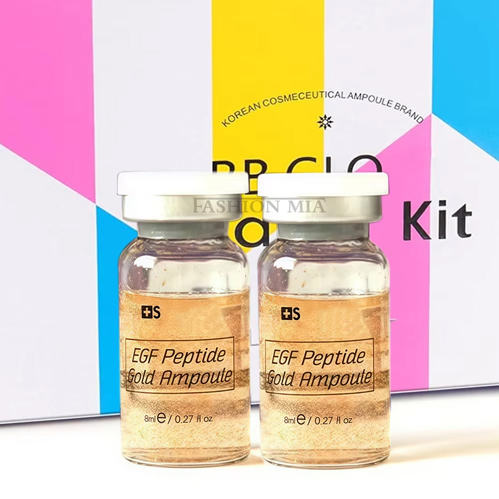Hyaluronic Acid Facial Serum - Korea Peptide Gold Ampoule Skin Booster