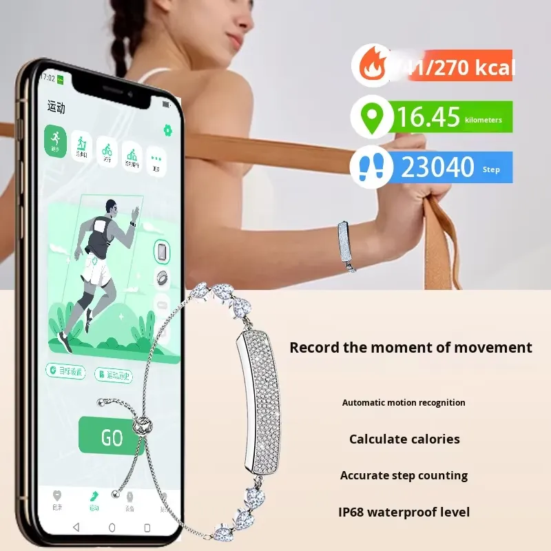Cross-border New Smart Bracele - Health Monitors recension och pris