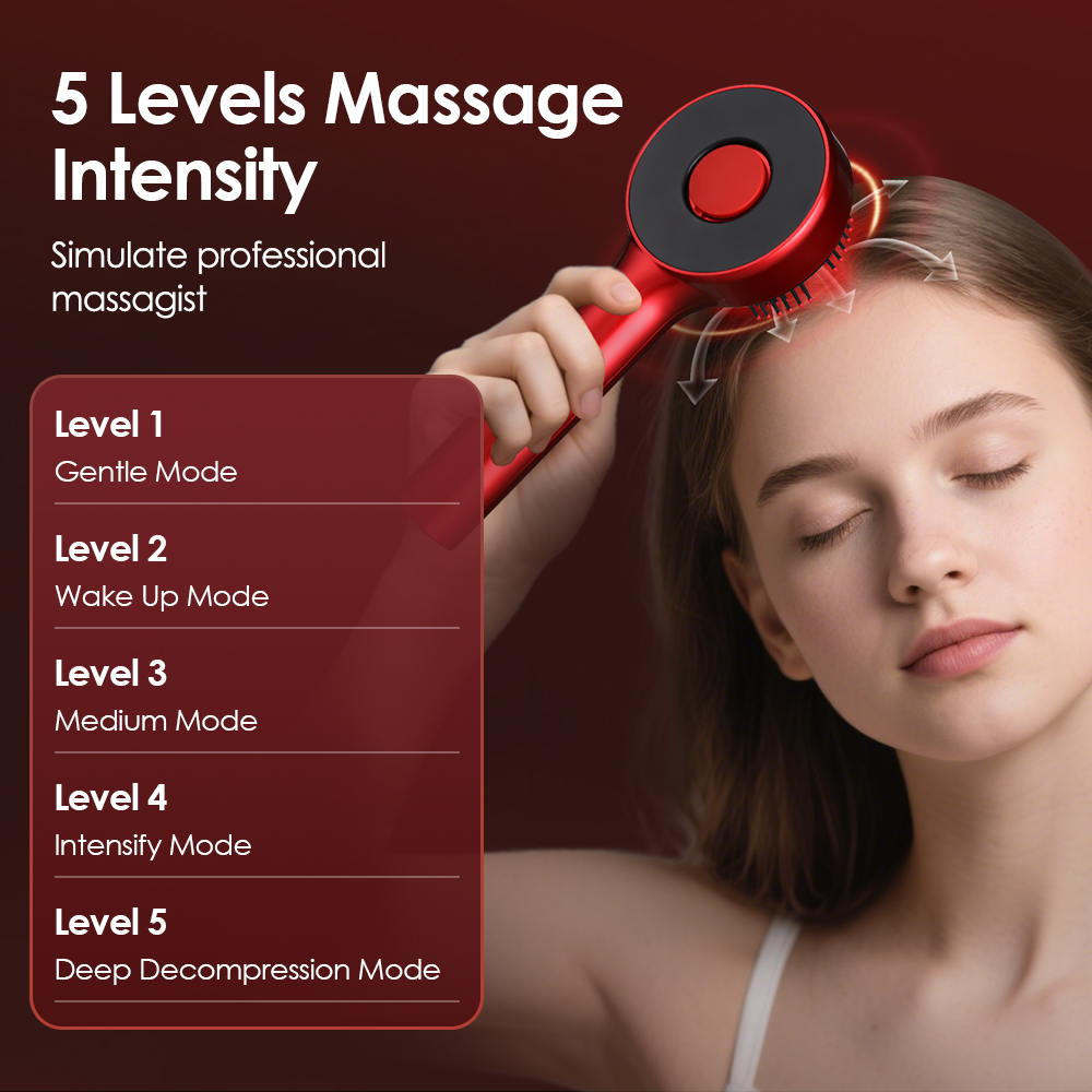 Scalp Massage Comb Electric He - Hair Care recension och pris