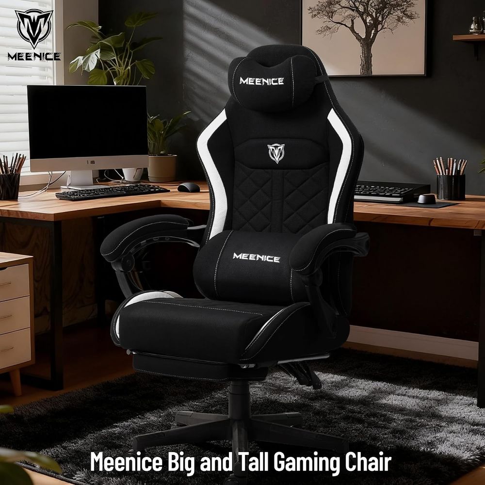 Big and Tall Gaming Chair abri - Massage recension och pris
