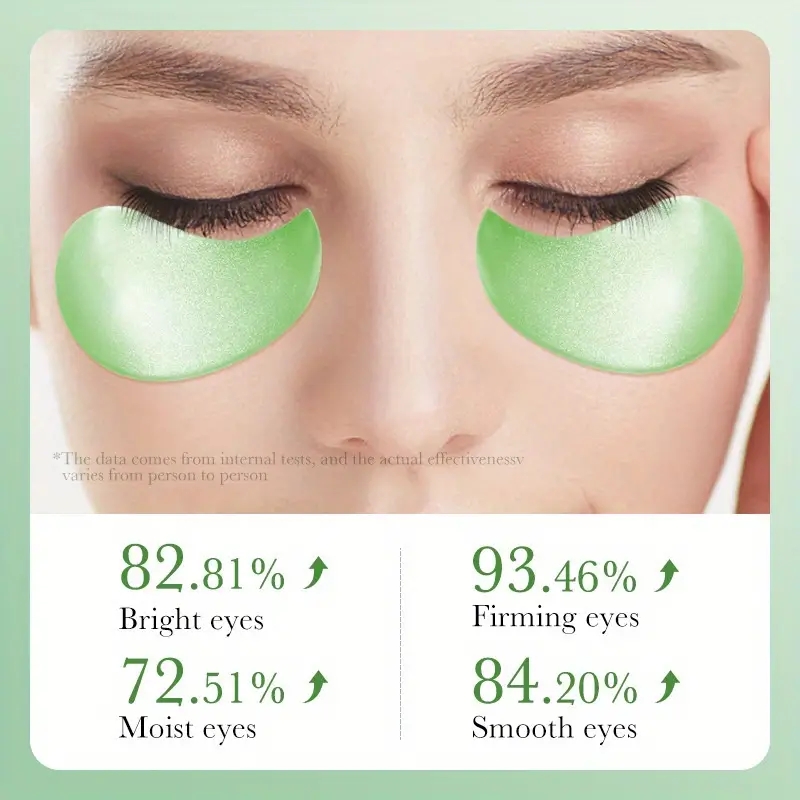 60 Pieces of Aloe Vera Collage - Collagen Under Eye Patches recension och pris